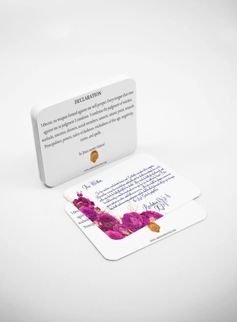 Prayer Cards (Digital Copy)